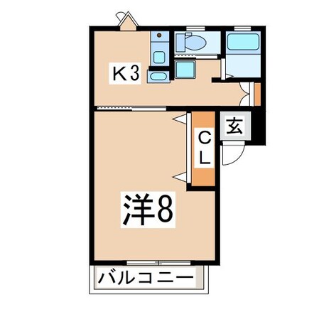 メゾンヤマト本町の物件間取画像